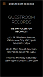 Mobile Screenshot of guestroomrecords.com